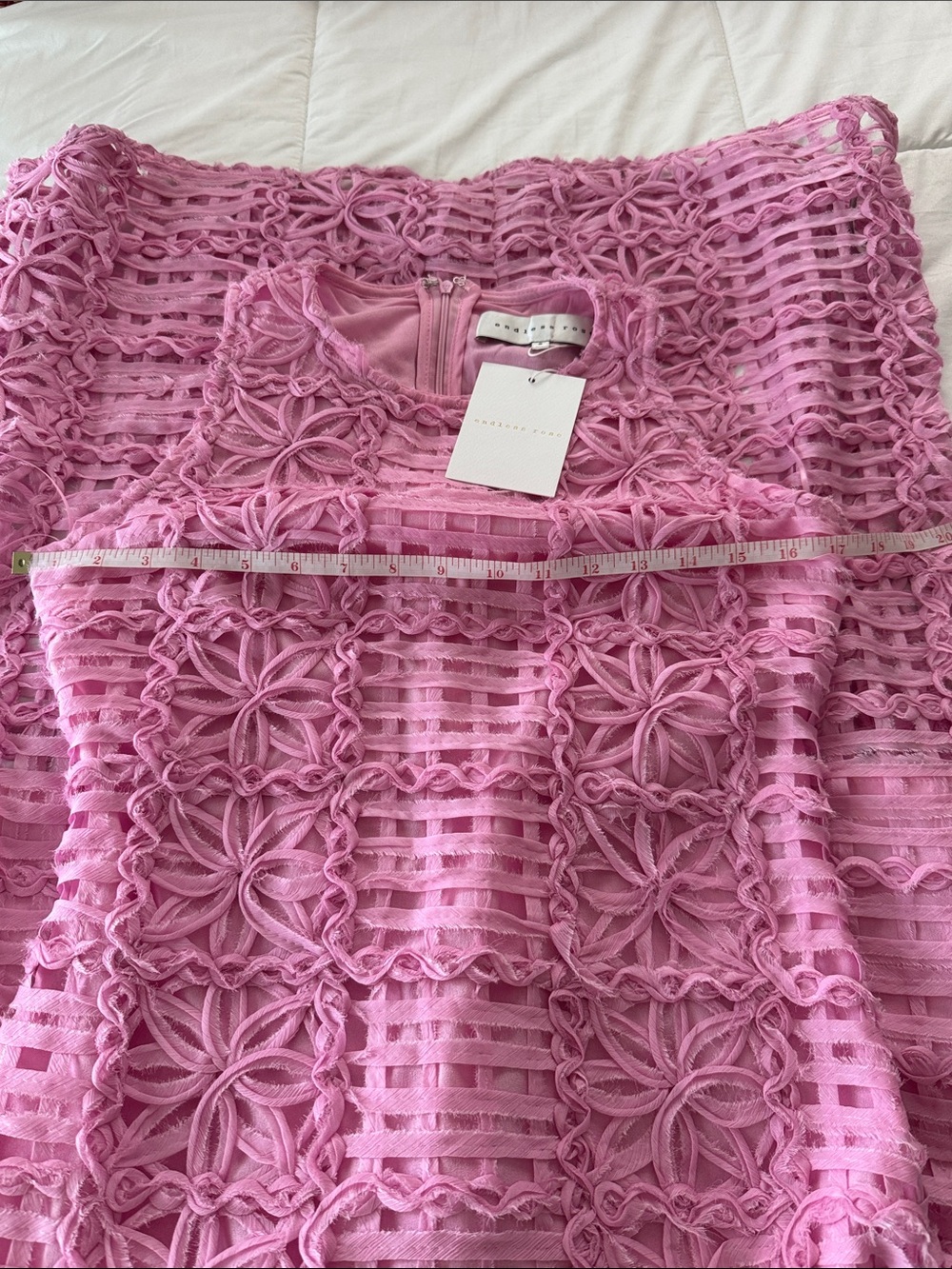 Endless Rose Crochet Maxi Dress size S - Picture 6 of 8